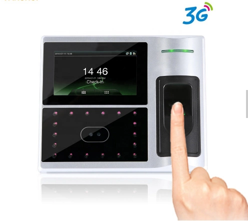 (FA1-H) Touch Screen Face Recognition and Fingerprint Time Attendance