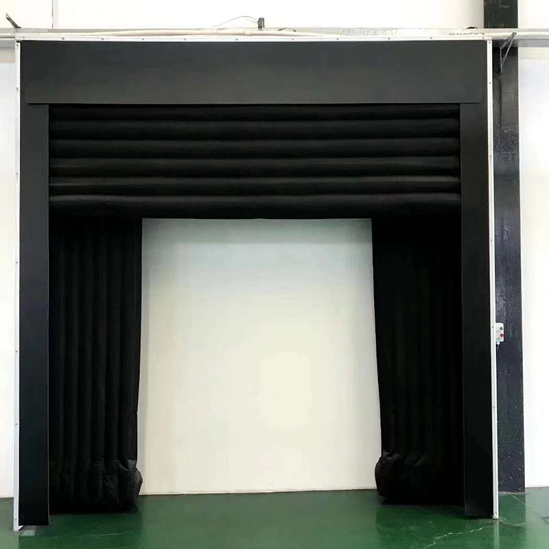 PVC Telescopic Door Seal, Mechanical Door Seal, Fixed Industrial Door Cover, Quick Door Lifting Door