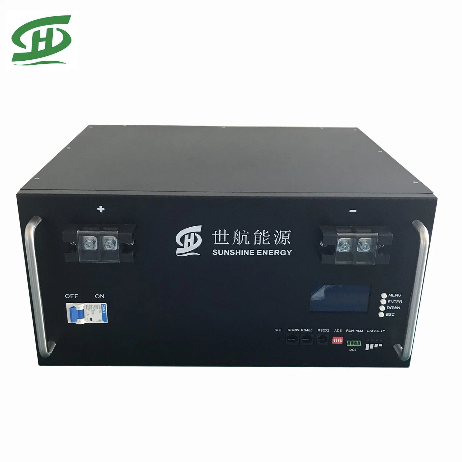 48V 100ah 200ah 4.8kw 9.6kw LiFePO4 Lithium Ion Powerwall Battery for PV Solar Energy Storage System Work with Deye, Lux, Sorotec, Growatt, Goodwe, SMA Inverter