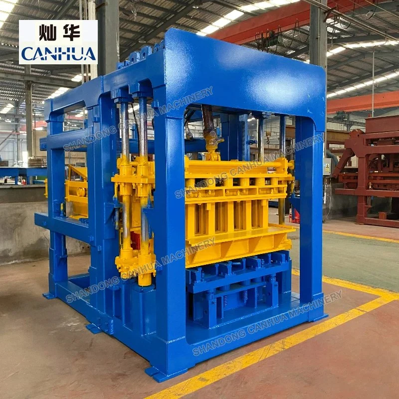 Qt6-15 German Technology Automatic Africa Cement Block Brick Making Production Line