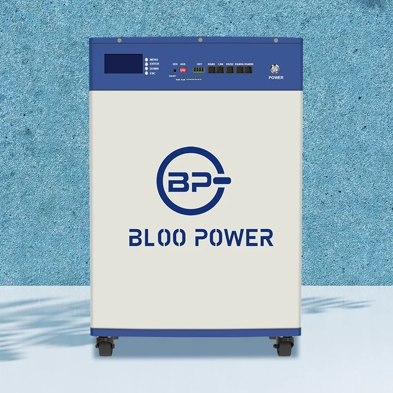 Carregador de células Solar de energia de 3,2V 80ah Bloopower montado em rack LFP recarregável de longa duração de construção personalizada para alimentação doméstica