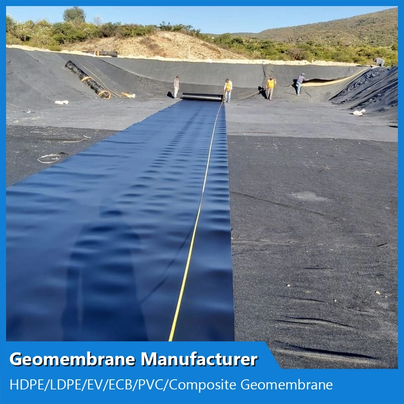 China Smooth Textured LDPE/LLDPE Geomembrane Manufacturer with ASTM Standard