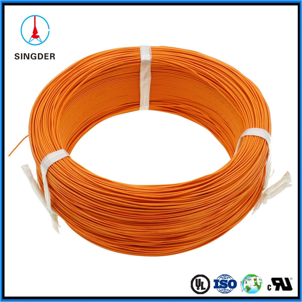 Cable Flexible mayorista PFA Awm aislante XLPE AWG cable calentador