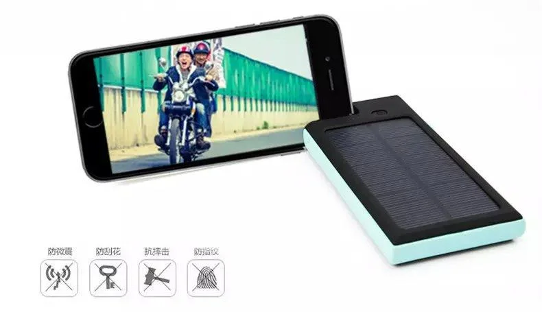 Solar Power Mobile Phone Stand Bank Charger with Company Patent