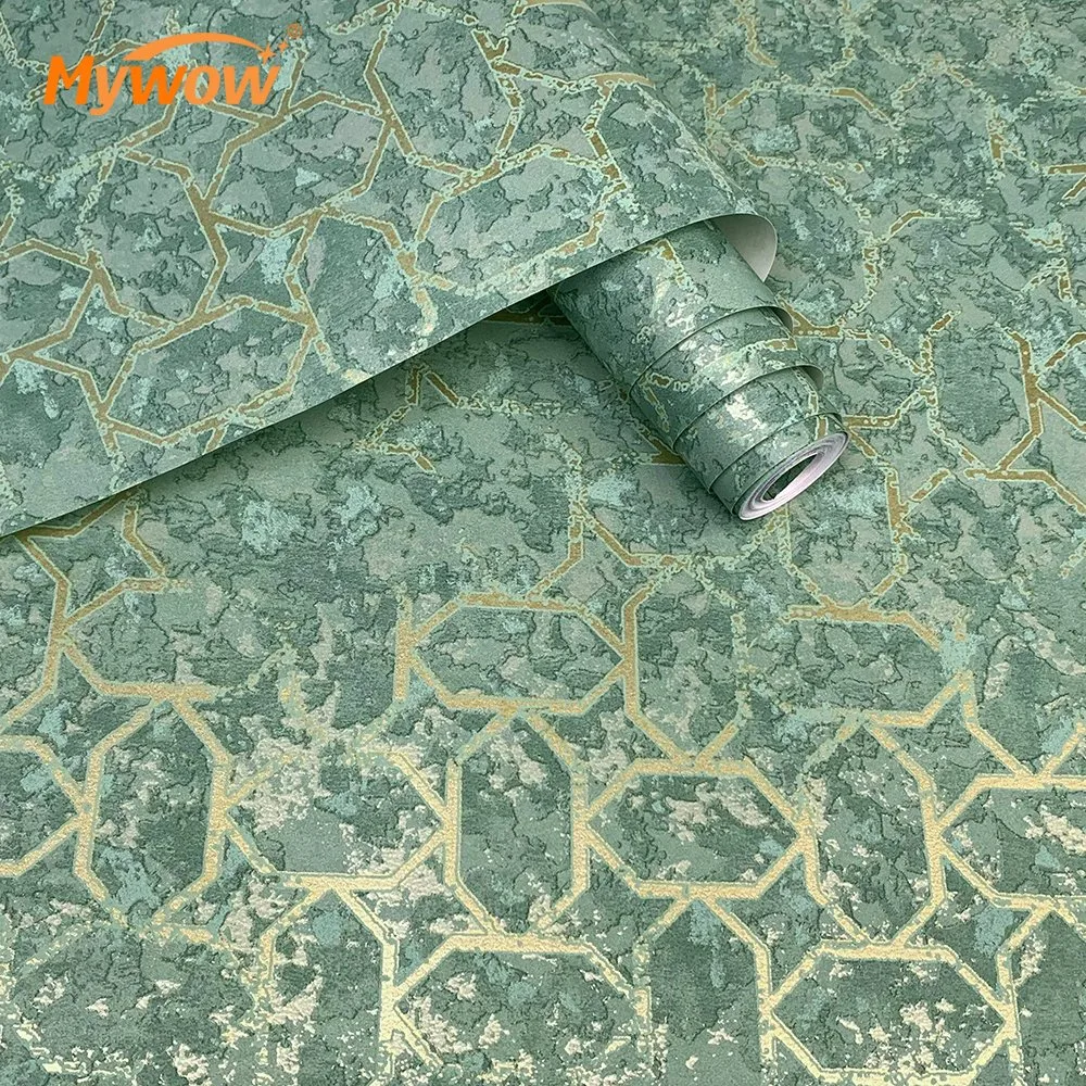 Chinese Wholesale Manufacturer Light Dark Color on Sale Non-Woven Wallpaper