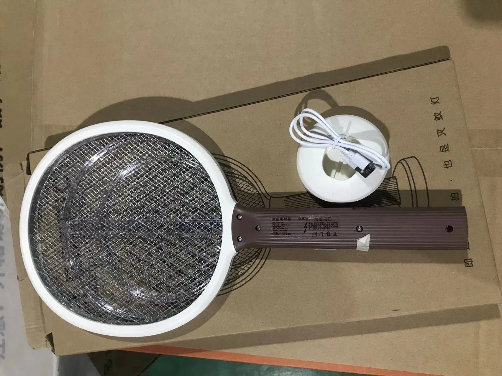 Mosquito Swatter Racket Mosca insectos Control de plagas