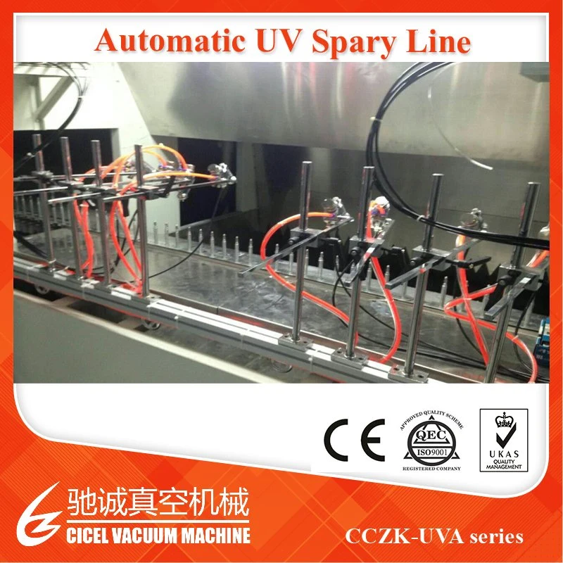 UV Varnish Spray Coating Line/ Vacuum Metallizing Project