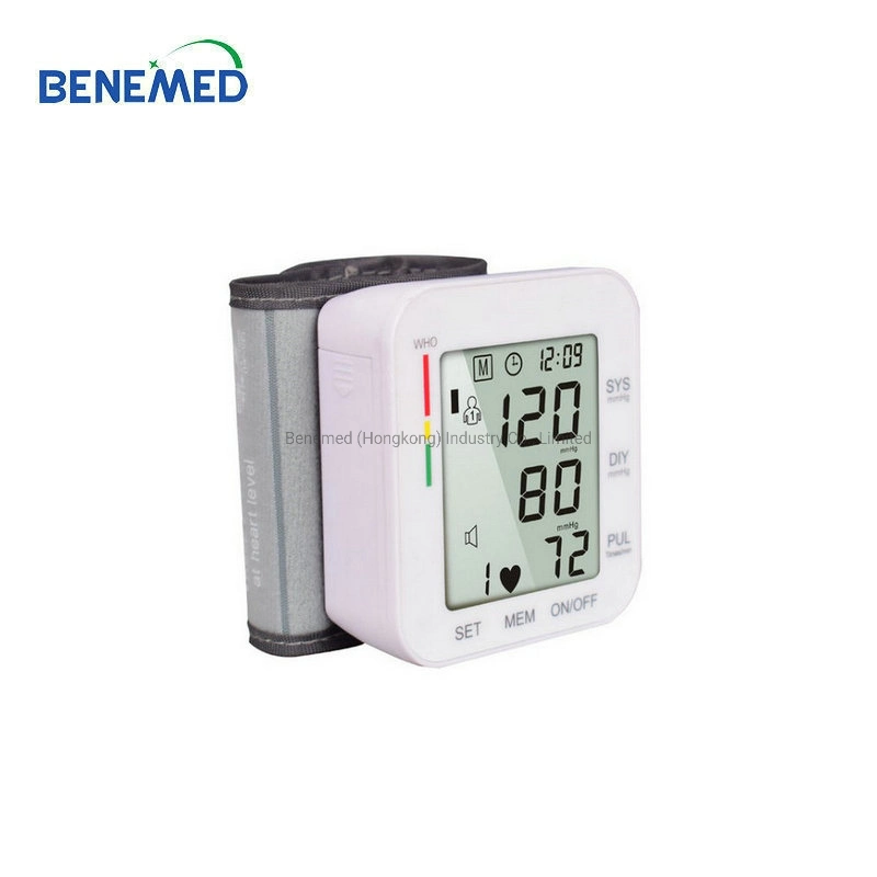 High quality/High cost performance  Automatic Wrist Type Electric Digital Blood Pressure Monitor