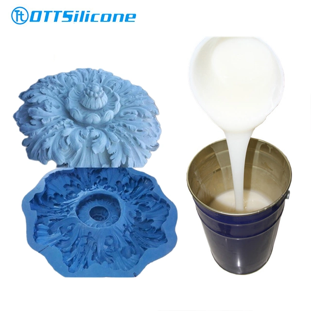 Food Grade Molding Silicone Plaster Cornice RTV-2 Liquid Silicone