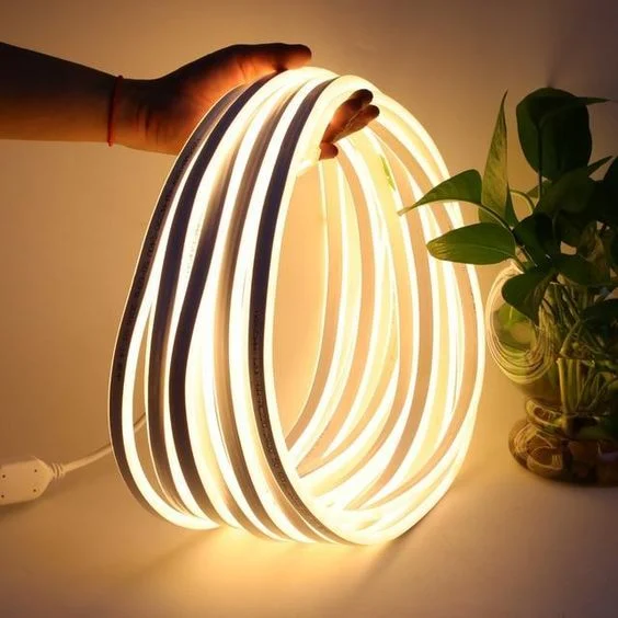 High Brightness Silicone Side-Emitting 1010mm LED Strip Flexible Soft 12V/24V Neon Light