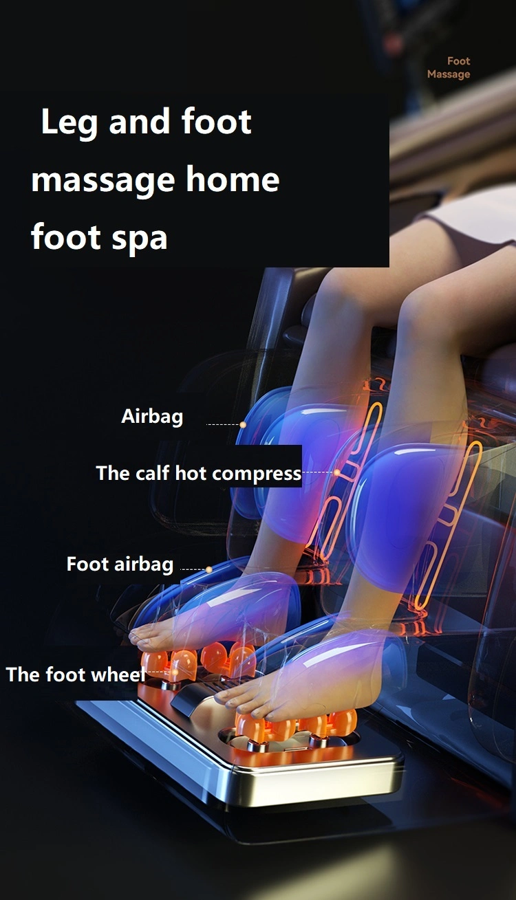 prix d'usine Sauron V9 Zero Gravity fauteuil de massage Shiatsu Masseur de pied de la Chine avec