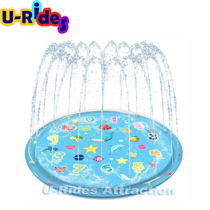 Outdoor Swimming Pool Outdoor Inflatable Children's fountain mat for Learning