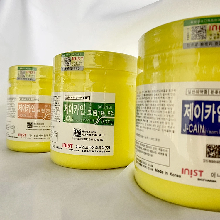 500g J Cain Cream Original Supply Korea Anesthesia Paste Numbing Cream Tattoo for Piercing Treatment