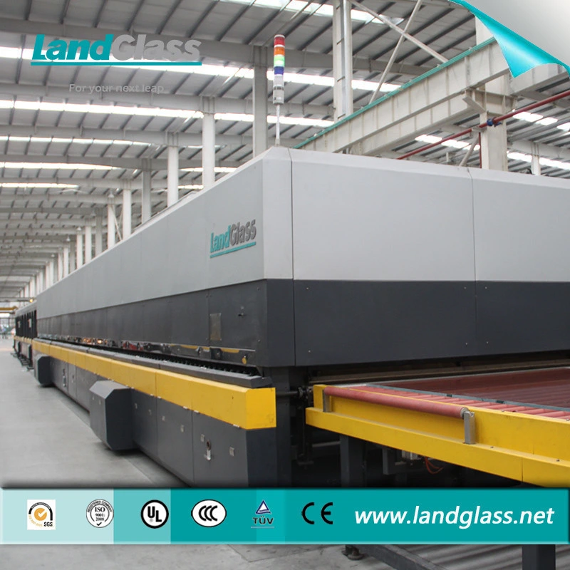 Landglass Double Hearing Chamber Flat Low-E Clear Glass Tempering Furnace Machine Production Line