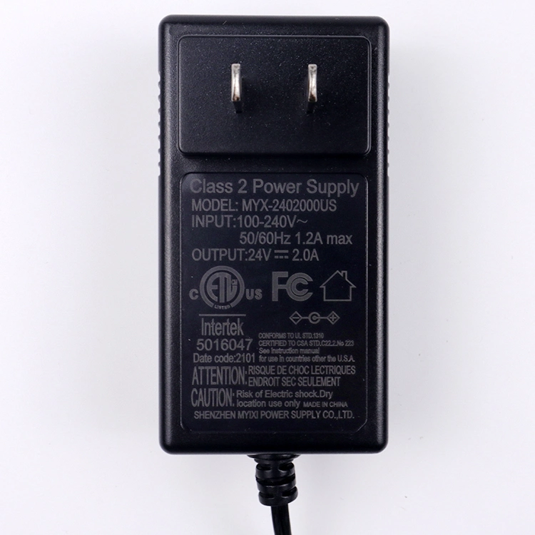 48W Power Suppliers 5V 6V 7V 8V 9V 10V 12V 14V 19V 24V 0.5A 1A 2A 3A 3.75A 3.15A 4A 5A 0.25A 750mA AC DC Adapter Switching Power