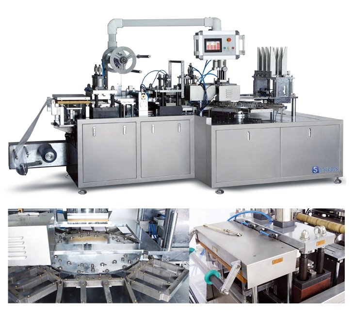 Automatic High Speed Blister Bottle Pharmaceutical/Food/Dessert/ Blister Forming Packaging Machine