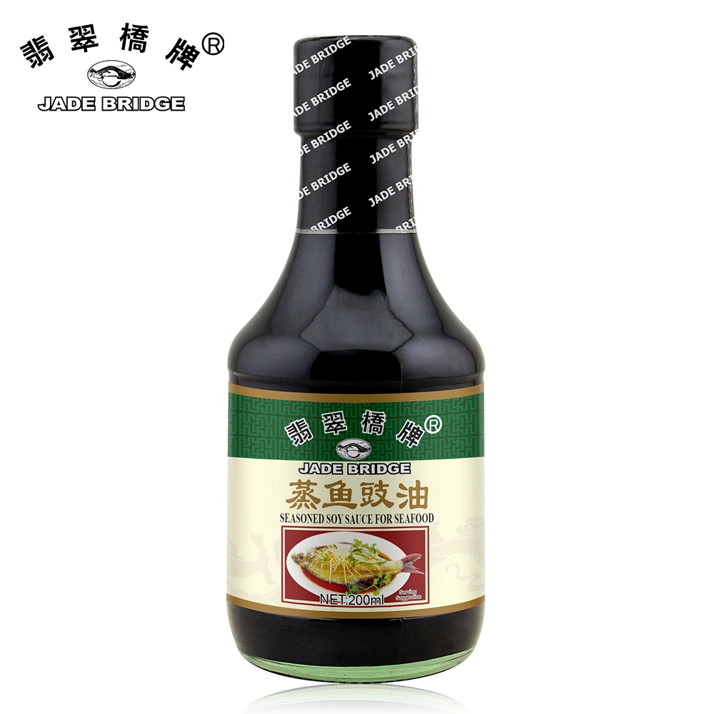 OEM Factory Price Non-GMO Steamed Cuisin Wholesale/Supplier 150 Ml Bottle Seasoned Soy Sauce for Seafood