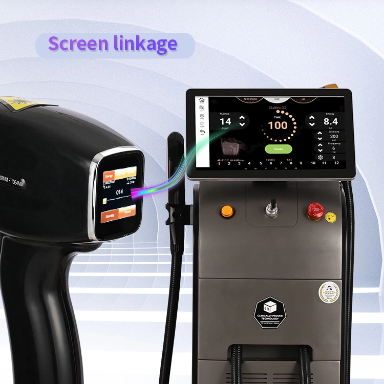 2in1 IPL Diode Laser Hair Removal 3 Wavelength 7 Filters Beauty Equipment