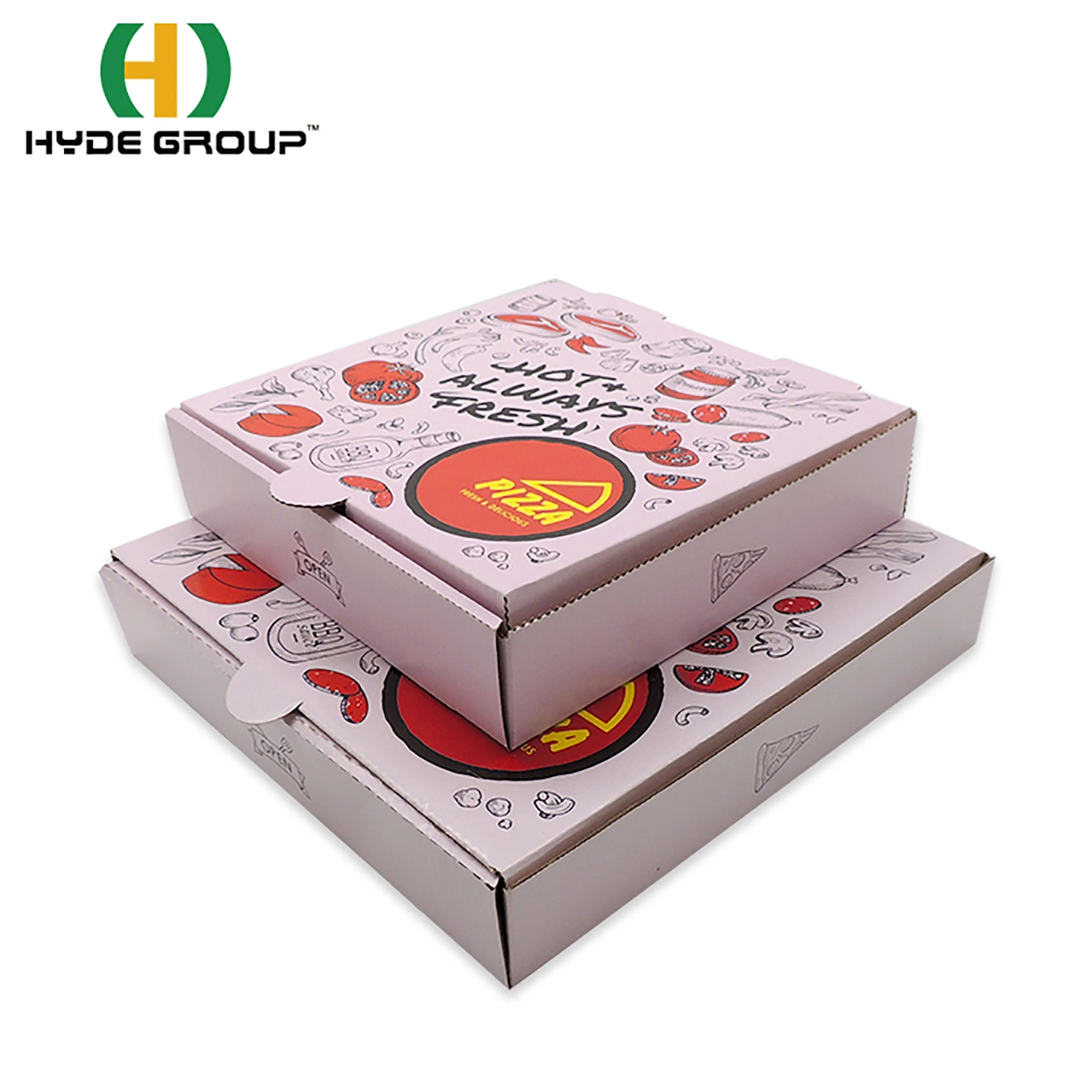 Wholesale Custom Corrugated Printed Cheap Carton Pizza Packing Boxes