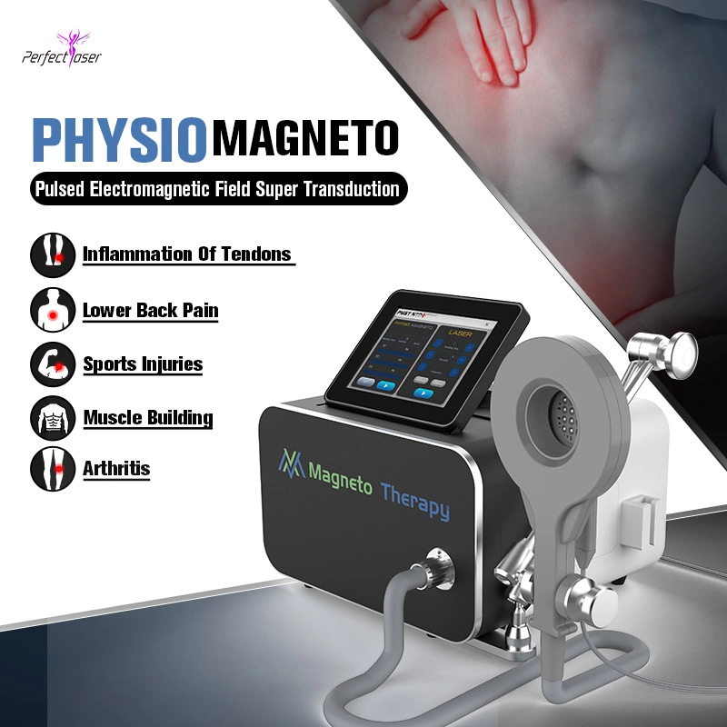 Pmst Emtt Physio magnéto thérapie laser rouge Lampe portable de la beauté de l'équipement