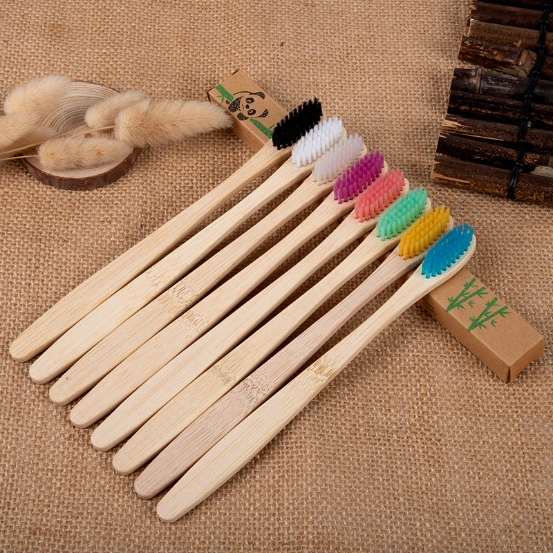 High quality/High cost performance  Cheap Custom Eco Friendly Biodegradable Travel Bamboo Toothbrush