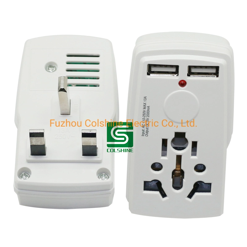 Travel Plug Adapter Electrical Universal to EU/UK Power Plug Converter