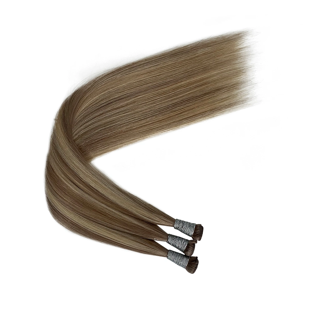 Russian Hair Double Drawn Handtied Hair Wefts Factory Wholesale/Supplier Price