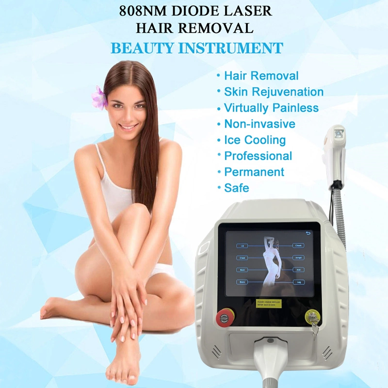 2023 Popular Alexander Diode Laser Permanent Hair Removal Beauty Machine Diodo Laser Hair Removal Alexandrite Laser 755nm Depilation Salon Equipment