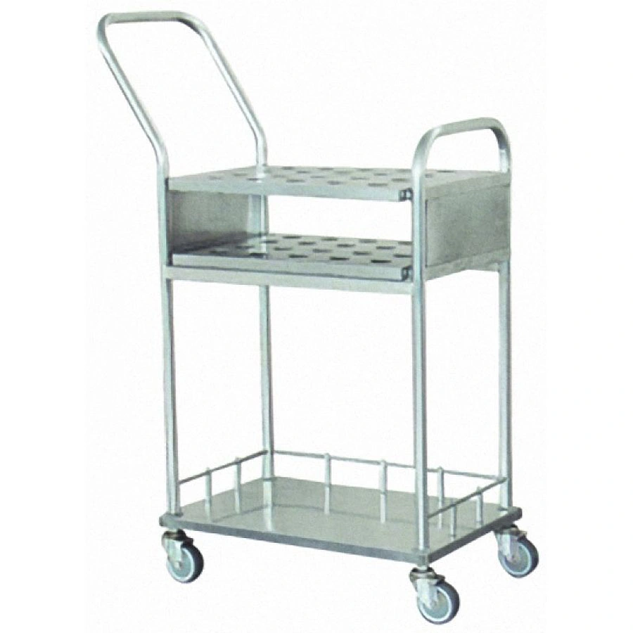 Hospital Medical Simple Utility Trolley Lab Medical Equipment Instrument Surgical Tool Trolley