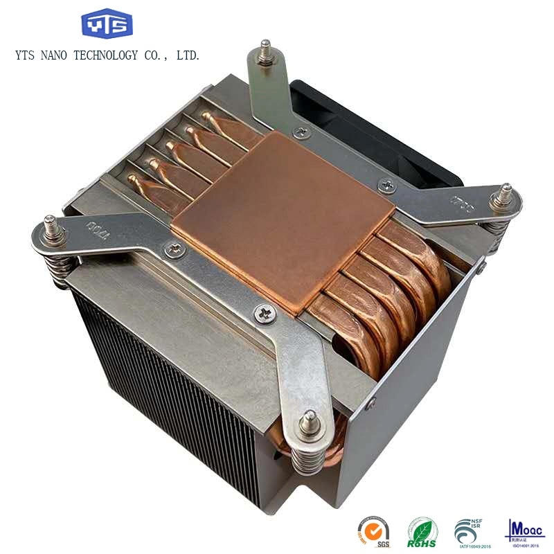 Aluminum Profile Stamping Fin Cooling Components Design Customization