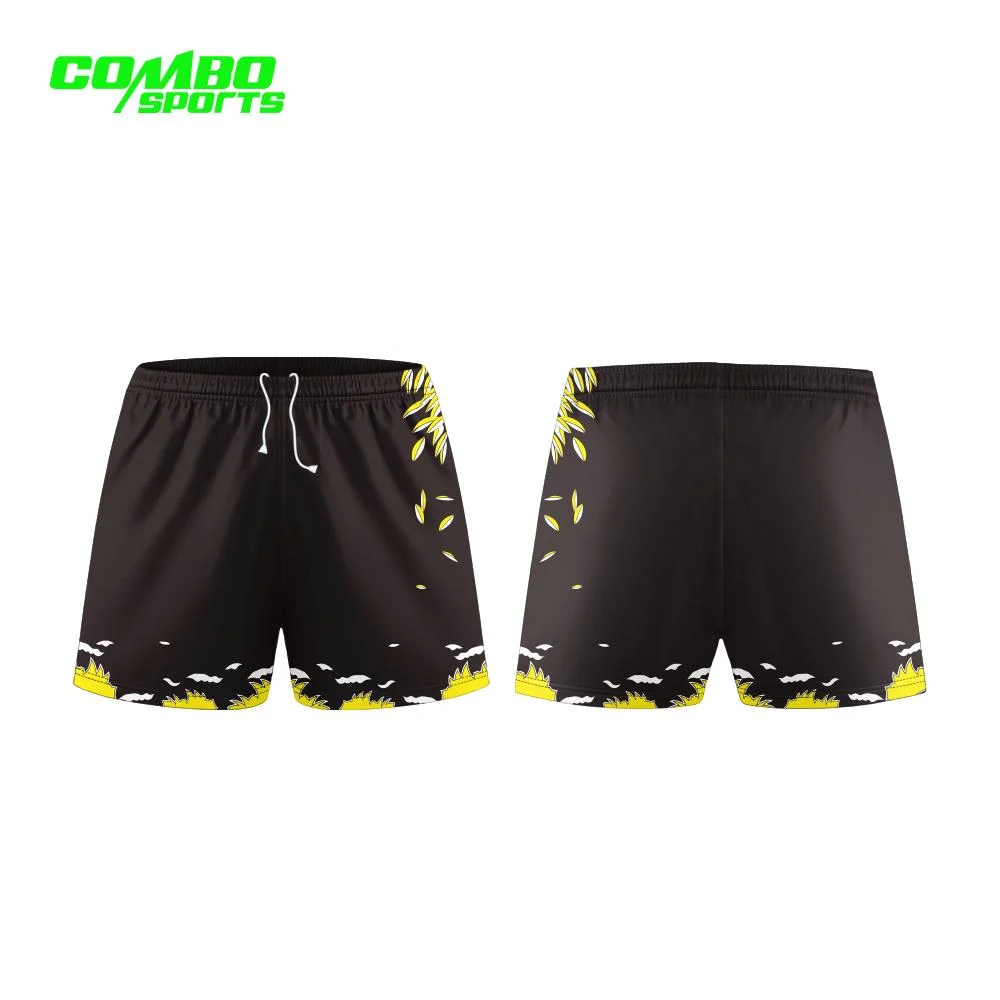 OEM Free Design Senior Boy's Sports League Short Sleeve Custom Rugby Short