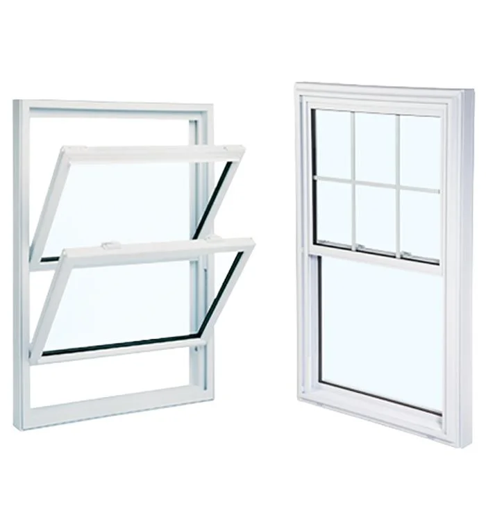 CE Approved Double Tempered Glazing Glass Crescent Lock Champagne Color Aluminum Alloy Double Hung Windows and Doors for Residential House