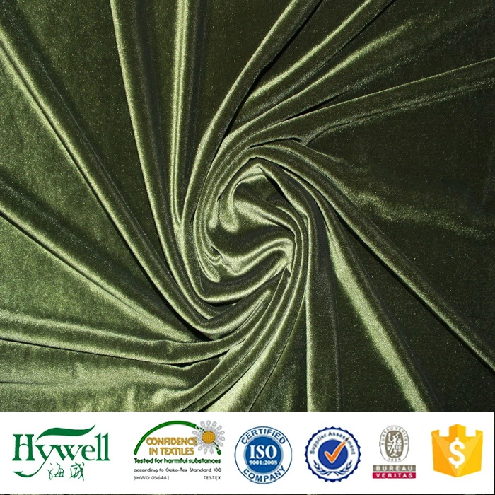 Polyester Velvet Curtain Fabric with Wide Width