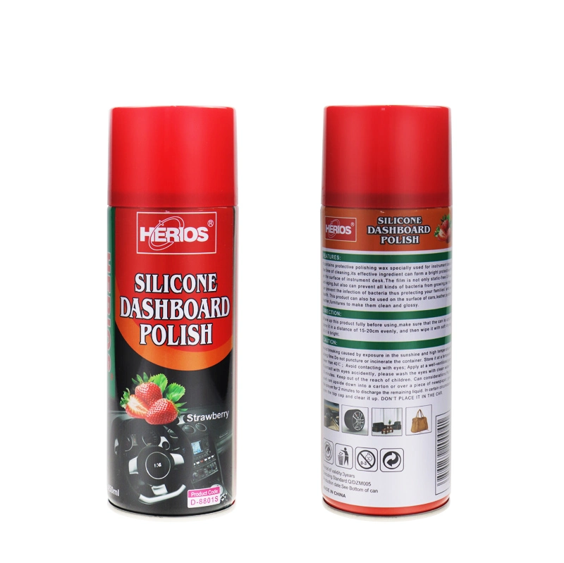 450ml Herios Car Silicone Dashboard Polish Wax Spray