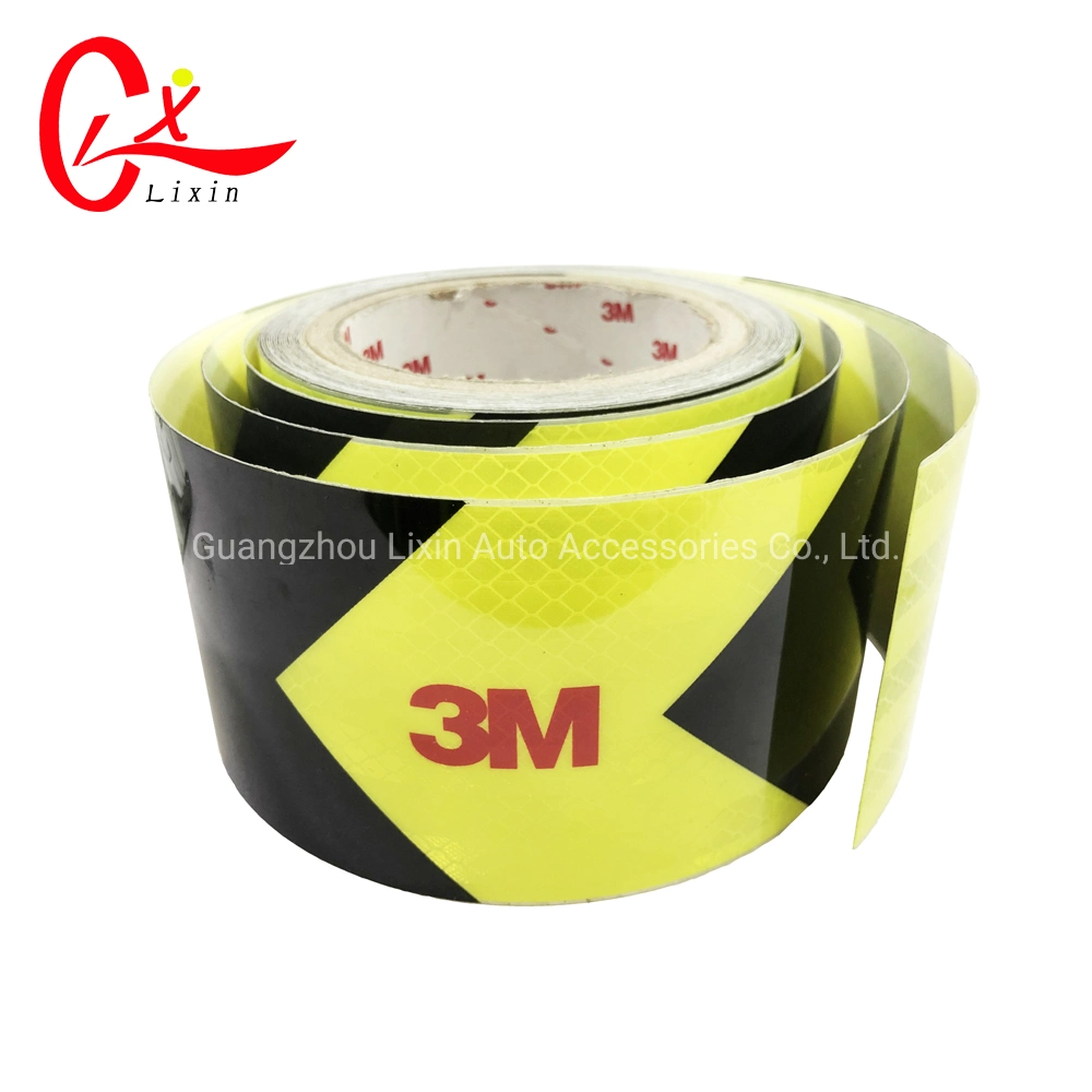 7.5cm*25m Arrow Black Yellow 3m Reflective Tape Saudi Arabia