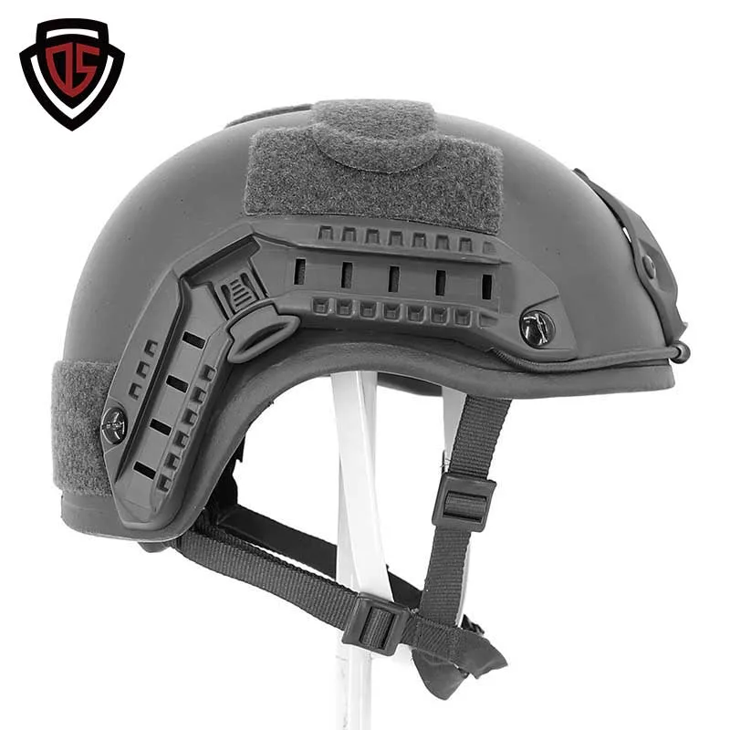 Double Safe Manufacturer Customize Professional Fast Safety Combat Police Tactical Bulletproof Ballistic Helmet