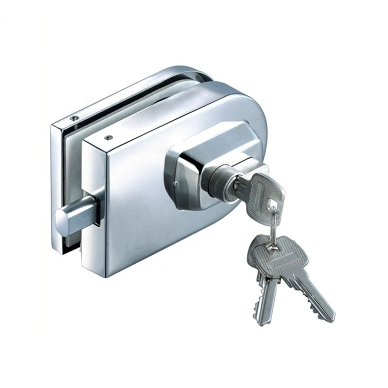 Stainless Steel Plate Frameless Glass Door Patch Fitting Lock Patch