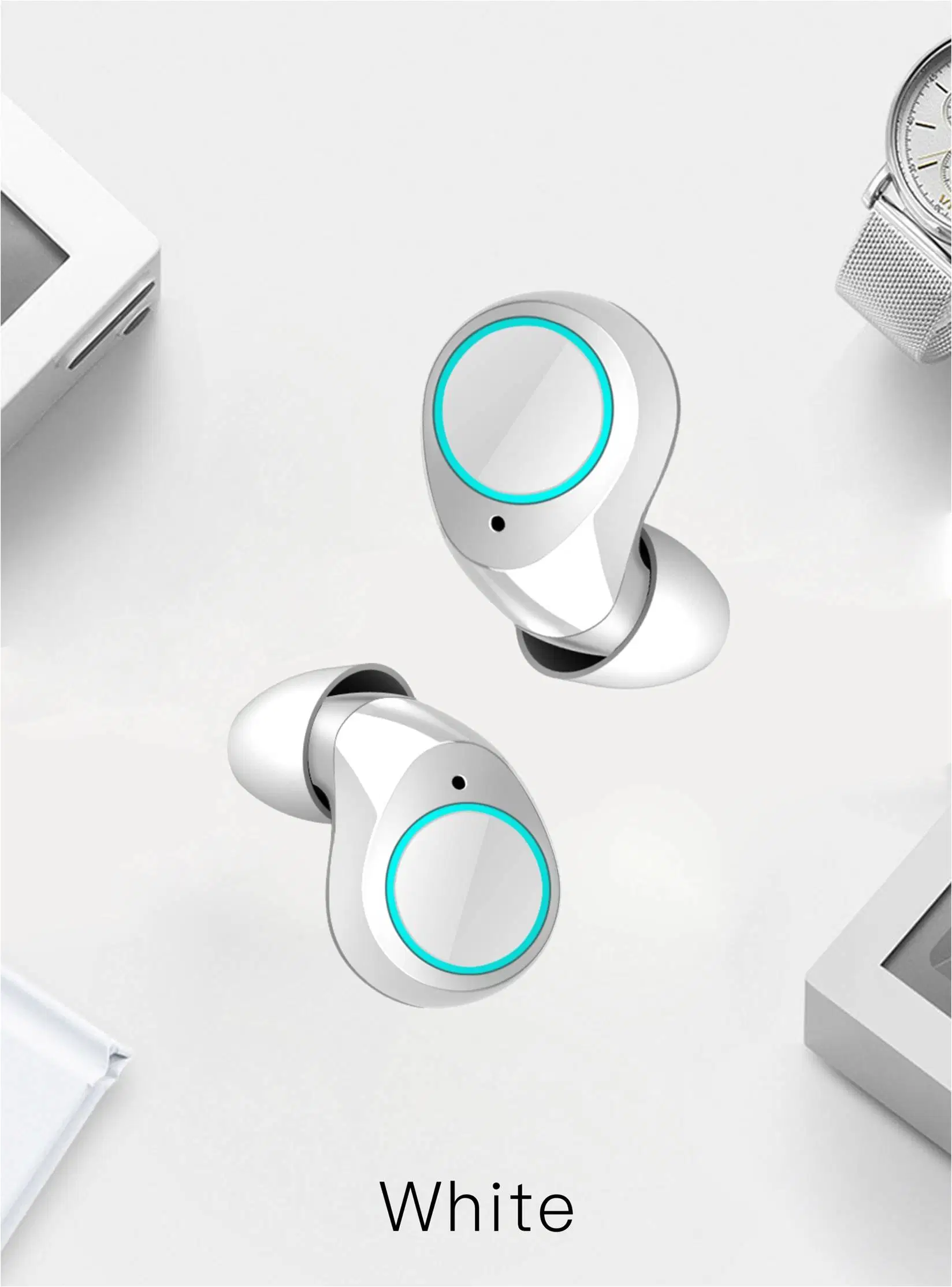 Nuevo Tws K1 auriculares Hi-Fi inalámbrica de 5,0 V Auricular Bluetooth Deporte tapones Universal