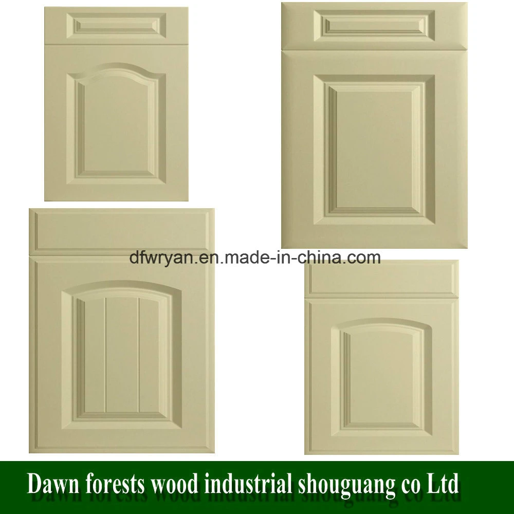 Kitchen Cabinet Parts Thermofoil PVC Film MDF Cupboard Door