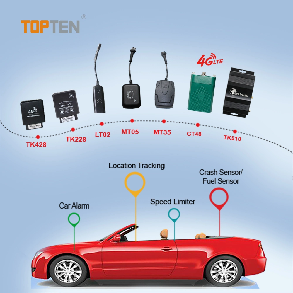 10-90В мини-Tracker GPS для мотоциклов автомобильный грузовой автомобиль выключите двигатель дистанционно скрытые GPS (MT05-Ди)