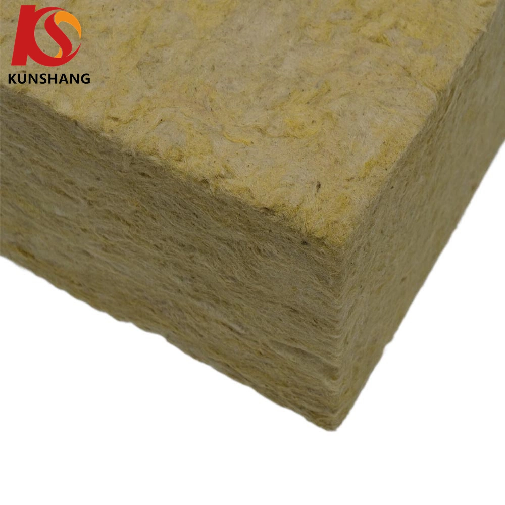 Basalt Rock Wool Board Heat Insulation Building Material