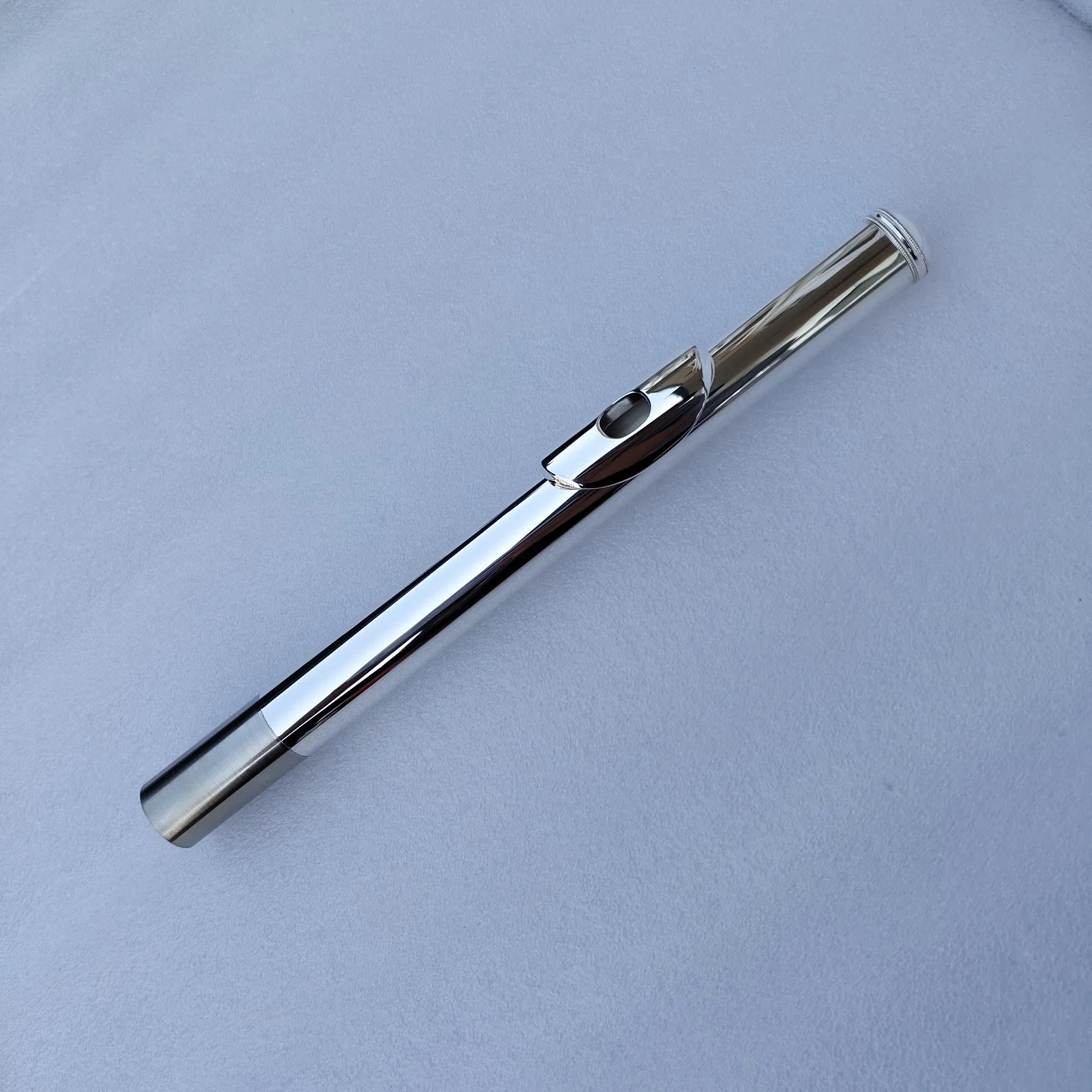 Flute Headjoint --Handmade Nickel Silver Material Flute