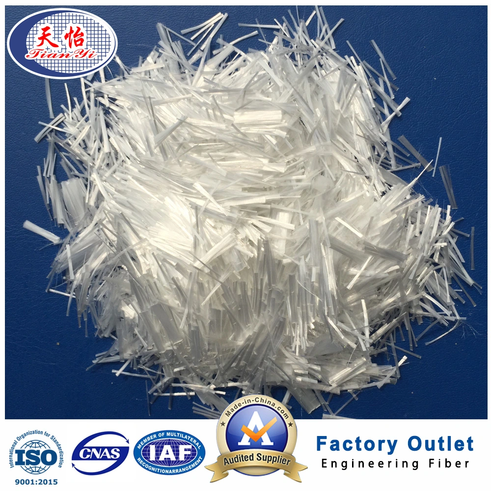 Chopped Pet Fiber Pet Fiber for Asphalt Concrete