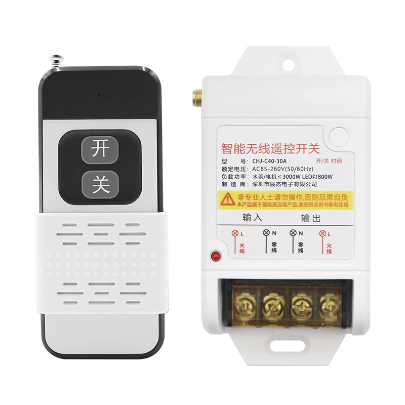 Wide Voltage AC 85-260V Remote Control 433/315MHz Remote Switch Long-Range RC Transmitter and Receiver