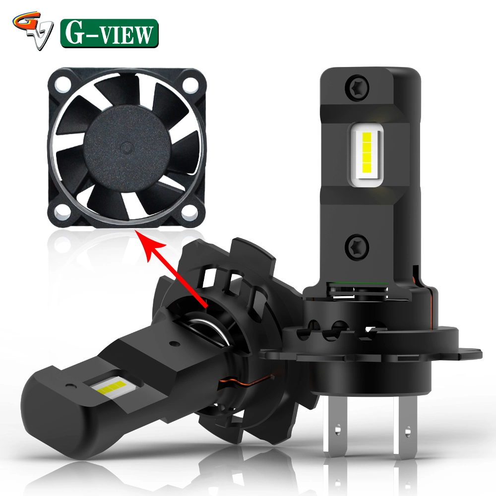 Gview Alquiler Sistema de iluminación LED H8 H7 faro H7 H8 6000K luz láser en blanco /para LED LED coche venta caliente GMX H7 /H18