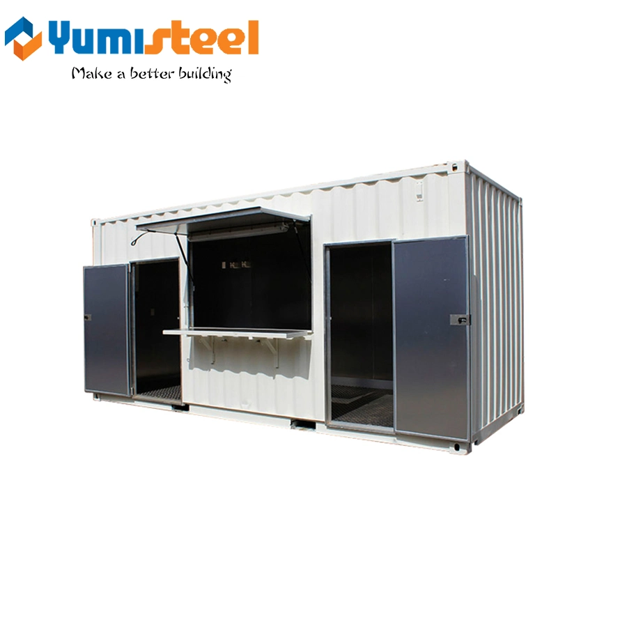 Quick Installation Sandwich Panel Shipping Container for Mobile Restaurant/Mobile Hospital/Prefab House