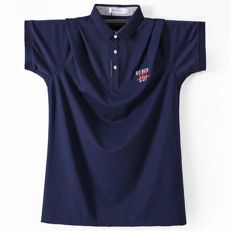 Elegante Europa 100% algodón camisetas polo Mens