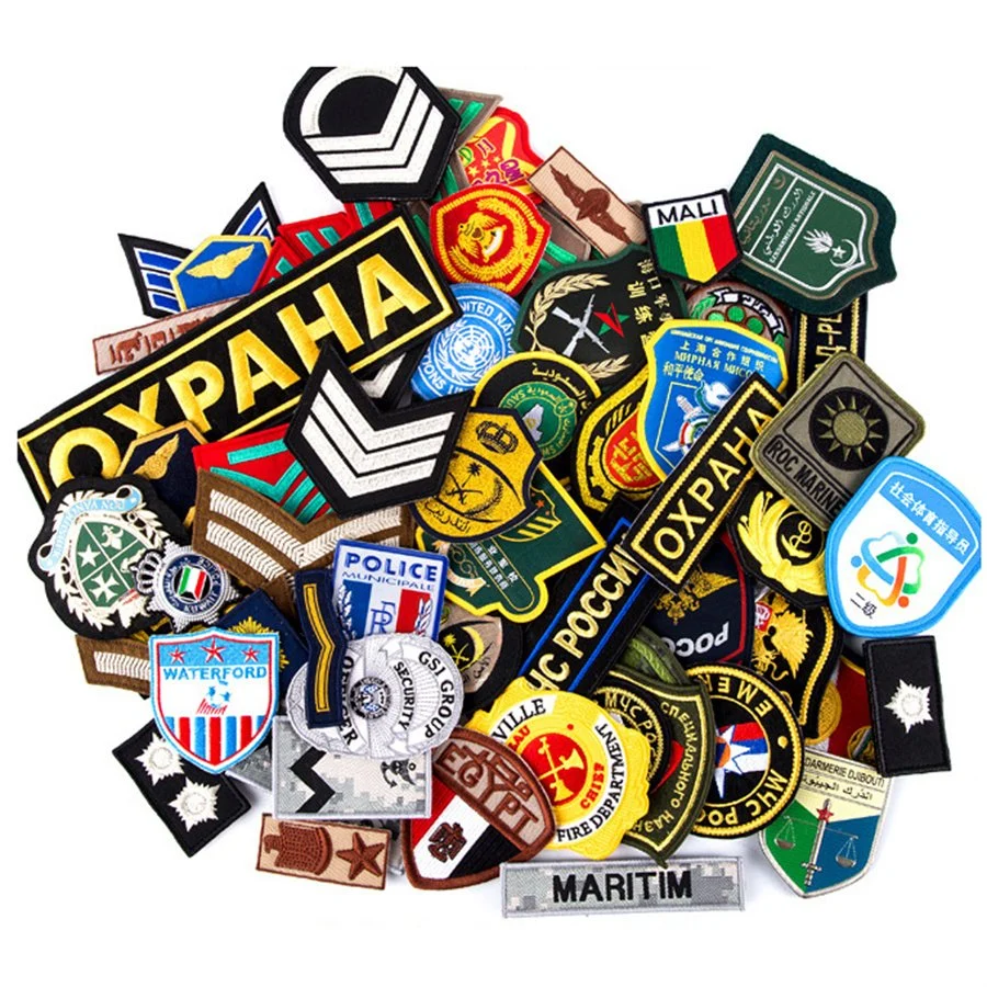 Promotional Woven Patch Embroidery Thread