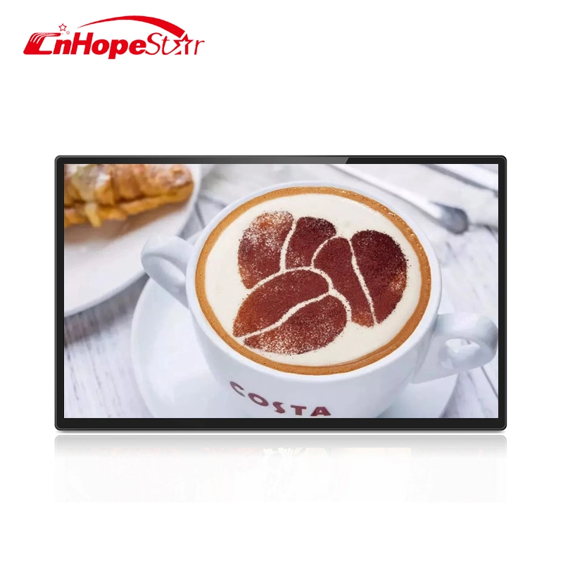 24-Inch Android 9.0 LCD HD Screen LED Advertising Tablet 10-Point Touch Screen Evaluator Restaurant Ordering Tablet PC