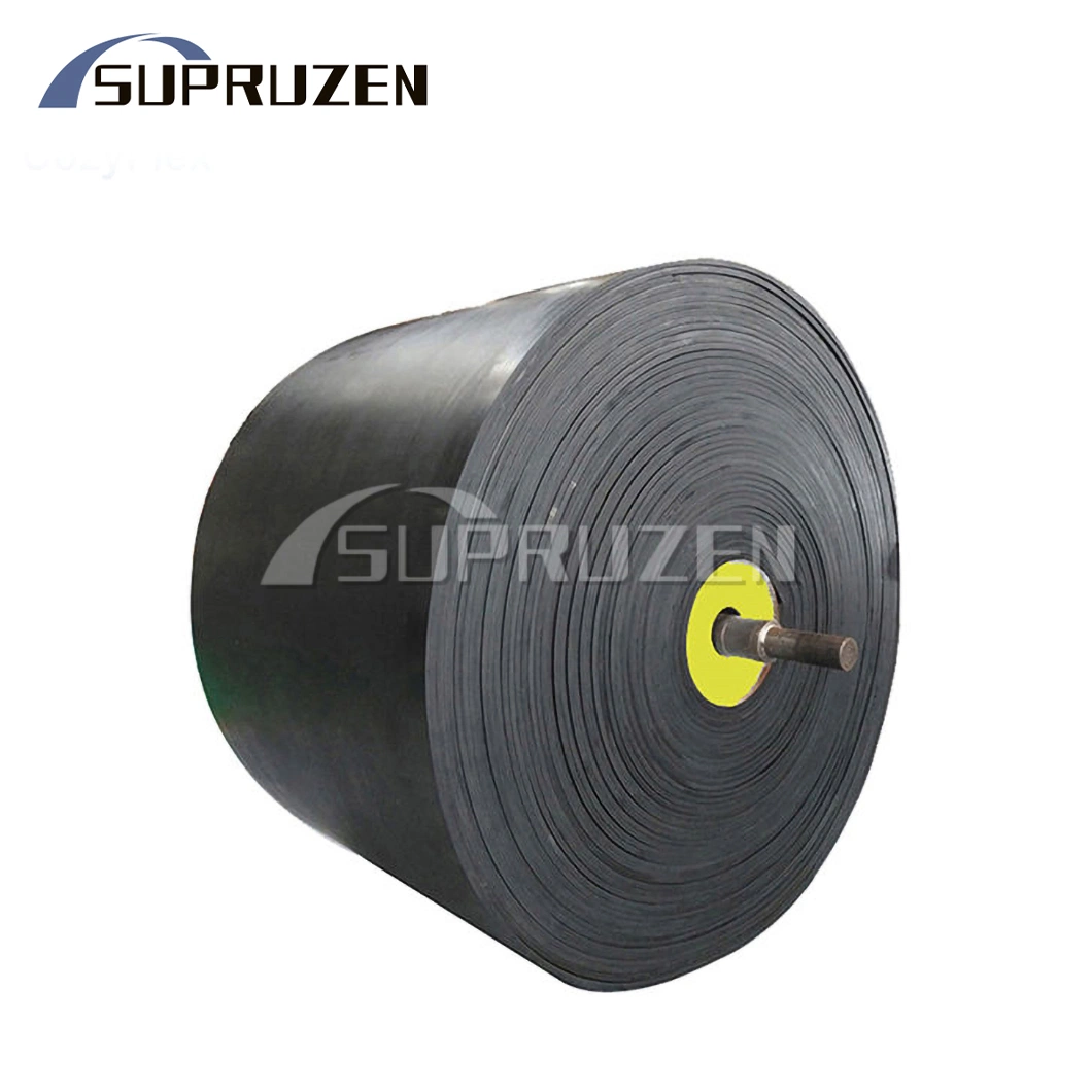 Sunmu Industria cable de acero resistente al calor Ep125 banda transportadora de caucho China Manufacturing 35 - 210mm Conveyor de bloques de caucho de ancho vacío Correa
